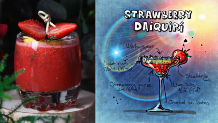 Strawberry Daiquiri - jordbær drink med lækker konsistens