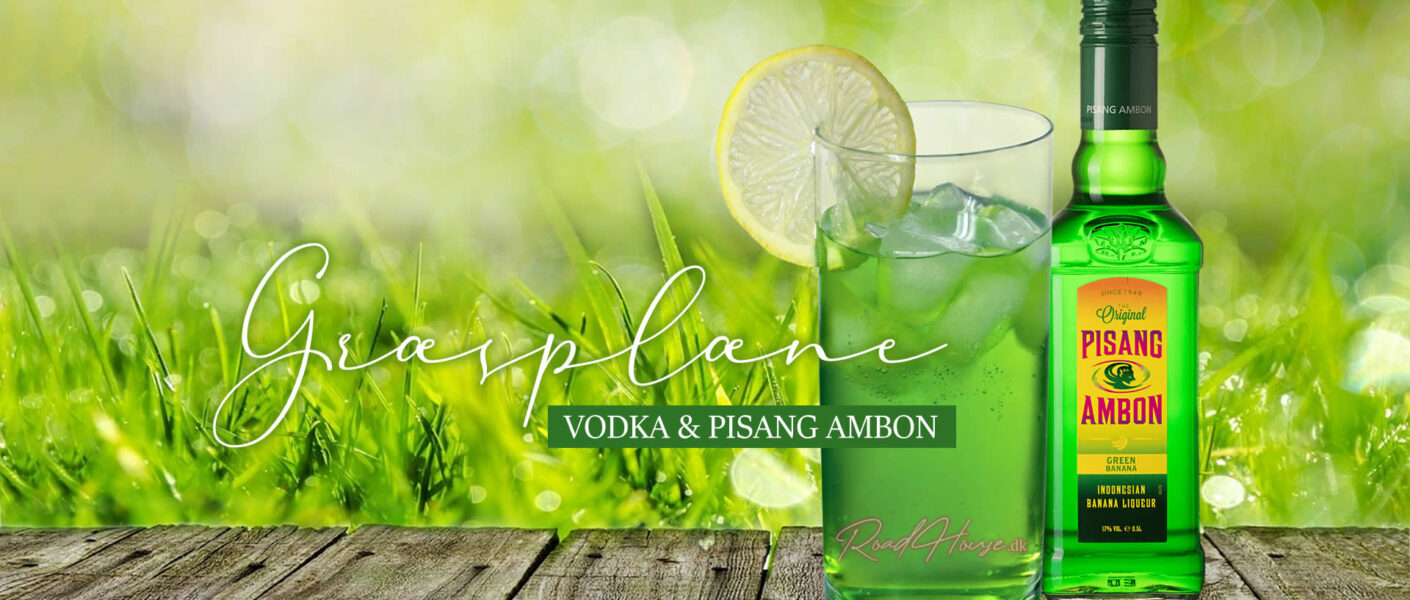 Græsplæne - drink med Pisang Ambon og vodka