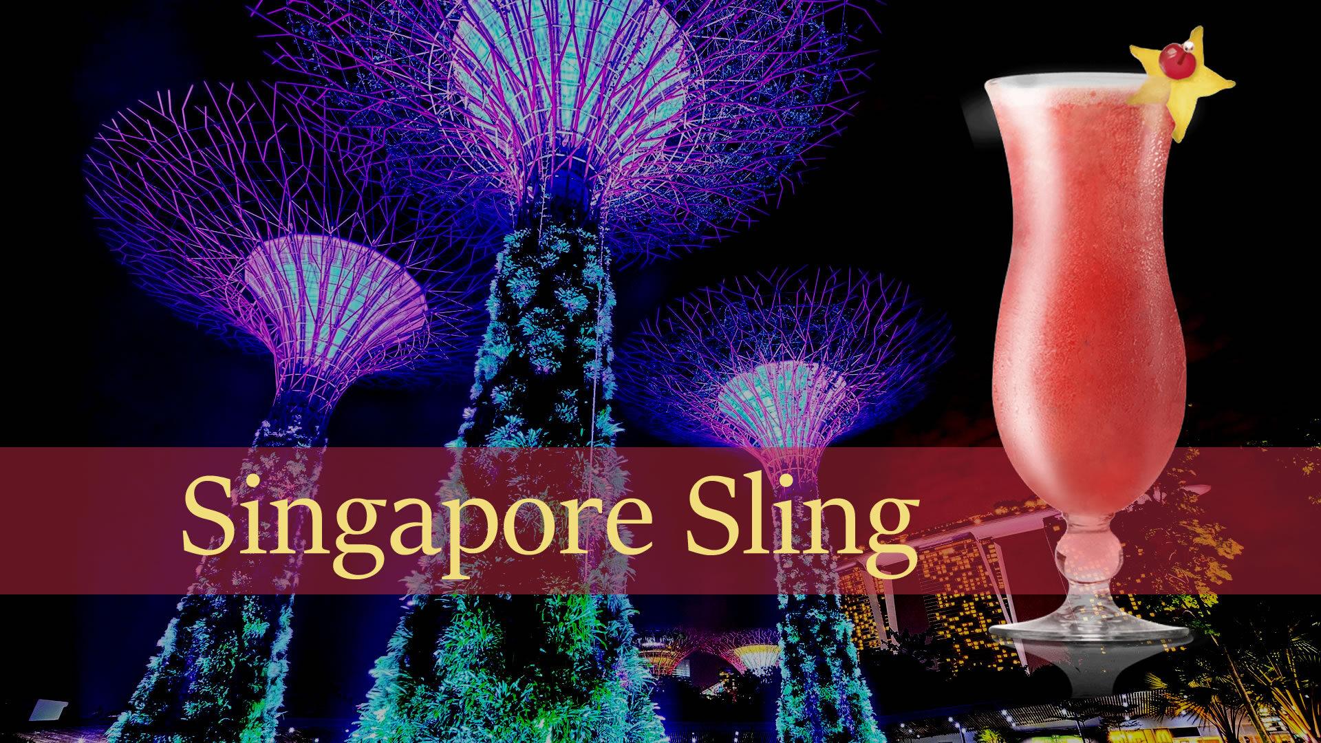 Singapore sling drink